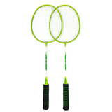 Anyball steel alloy badminton racket