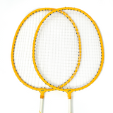 Anyball steel alloy badminton racket