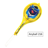 Anyball steel alloy badminton racket