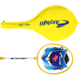 Anyball steel alloy badminton racket